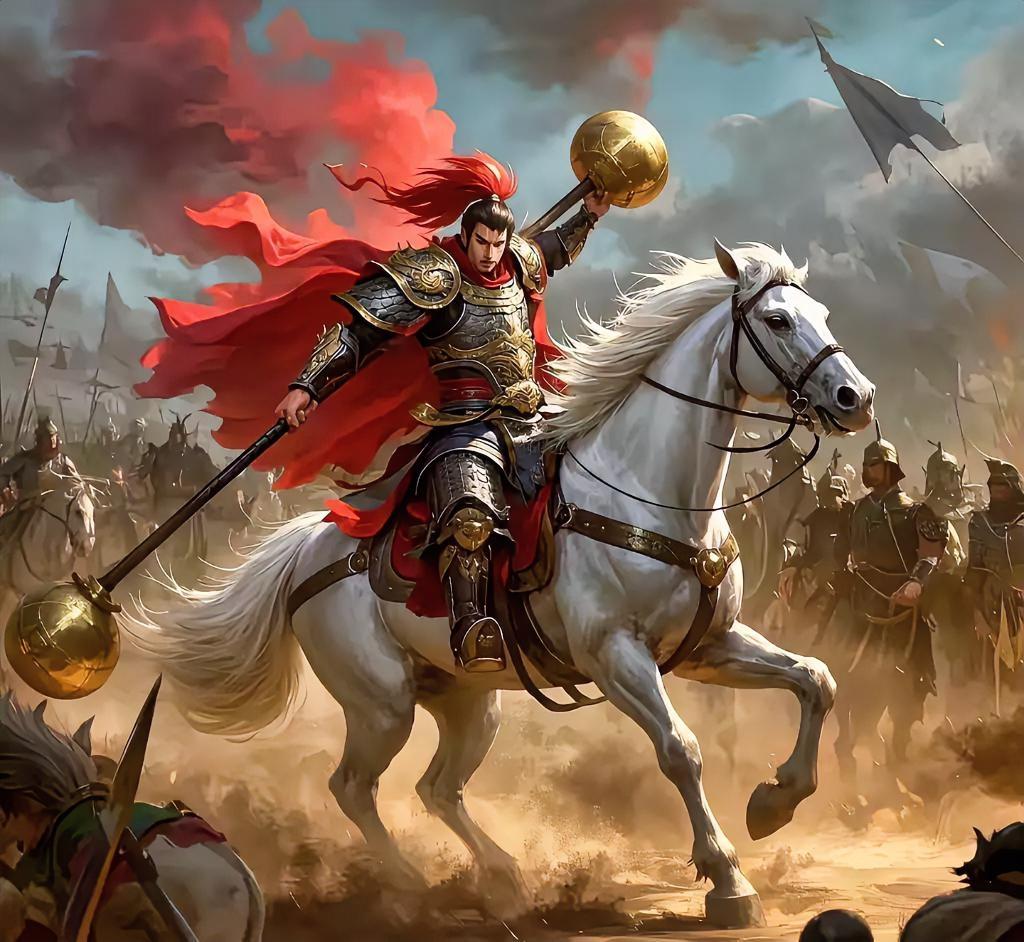 裴元庆接了李元霸三锤，回来胳膊都抬不起来了。他没先找大夫，反而冲进他爹帐子里，张