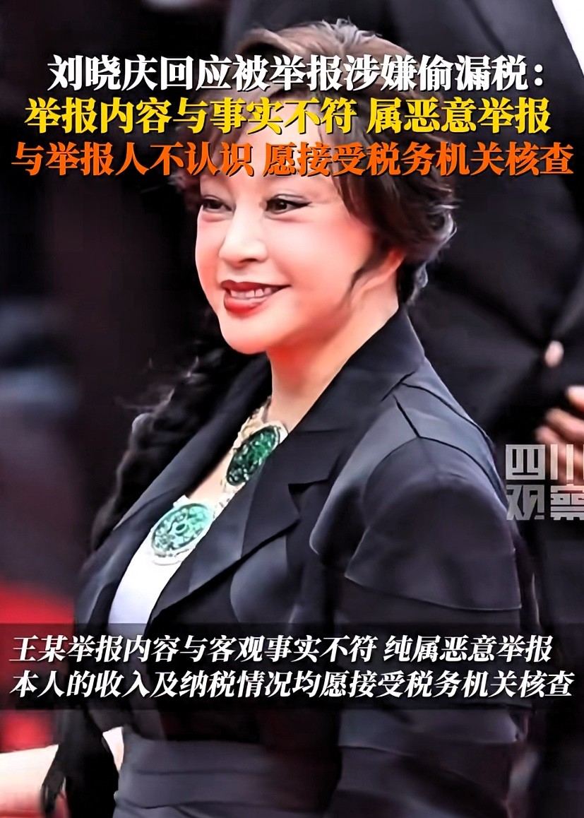 我怀疑过刘晓庆会避谈前事，也怀疑过她公司经不住细查，万万没想到，