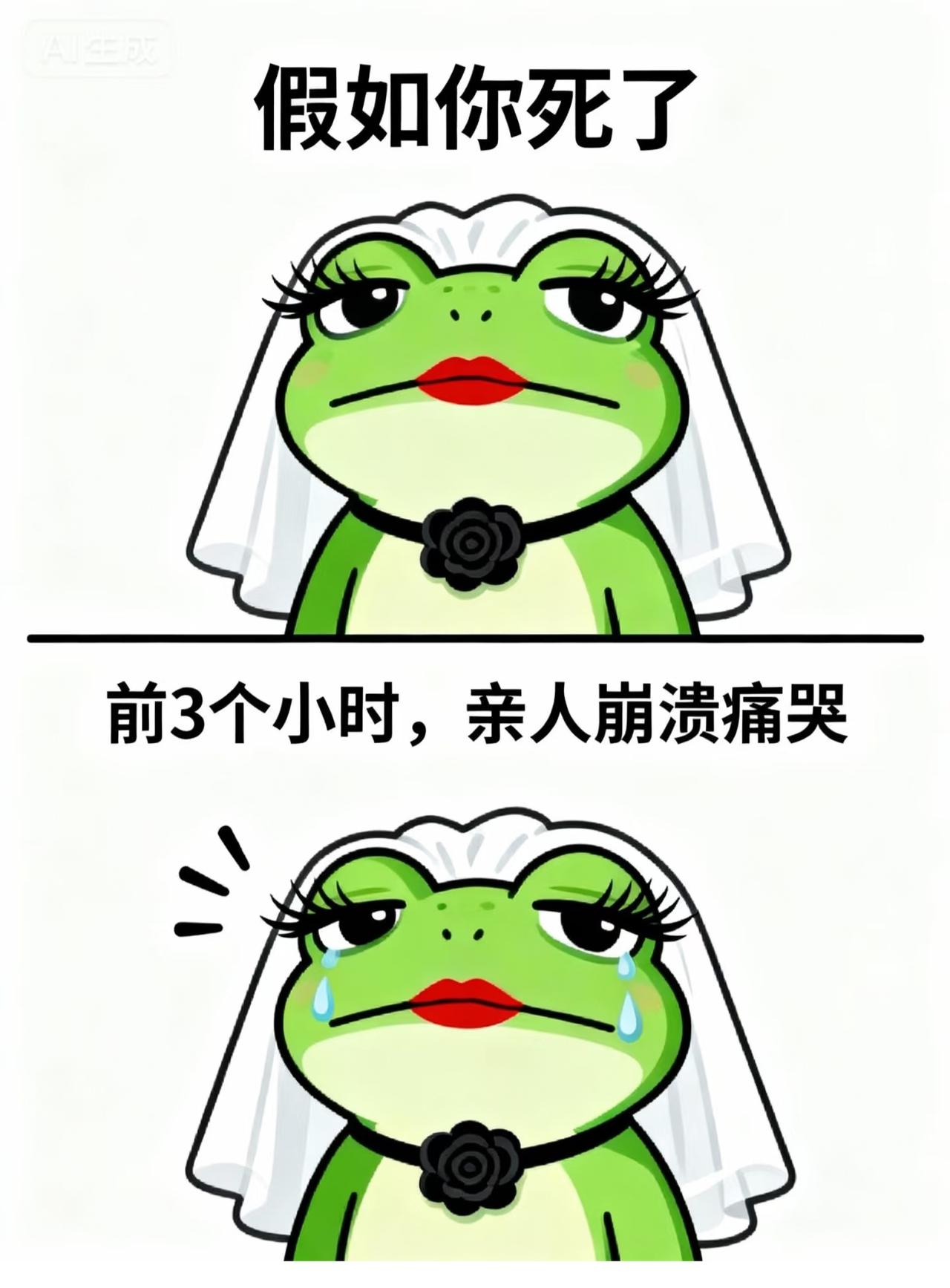 假如我死了…这是我很多晚上睡前必想的问题！比如死了我的家人朋友会怎样？会不