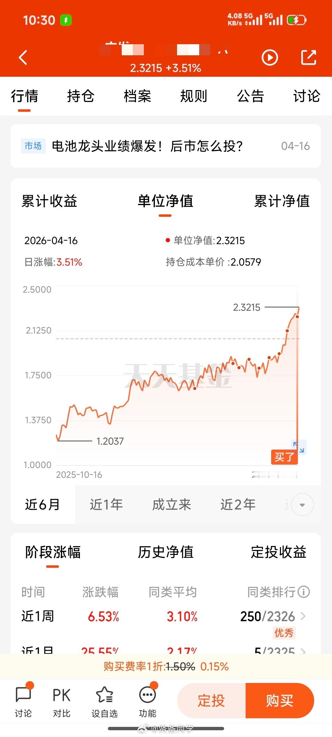 AIDC百岁山，打不过就加入！前段时间一直在定投一个基金，算是重仓这些方
