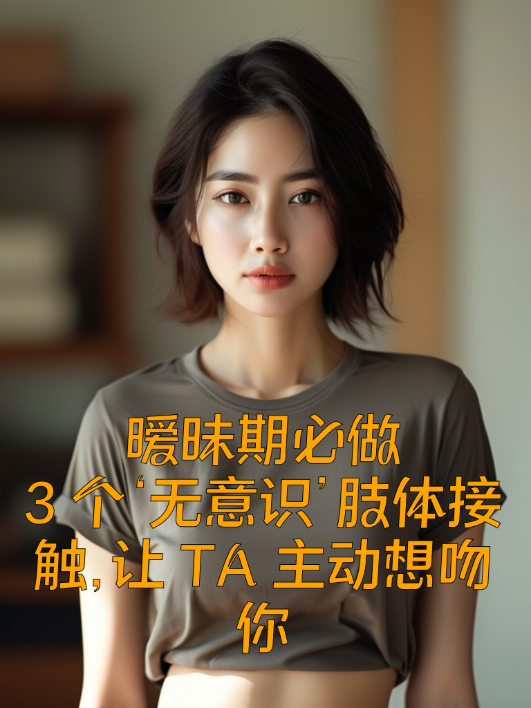 暧昧期必做！3个‘无意识’肢体接触，让TA主动想吻你