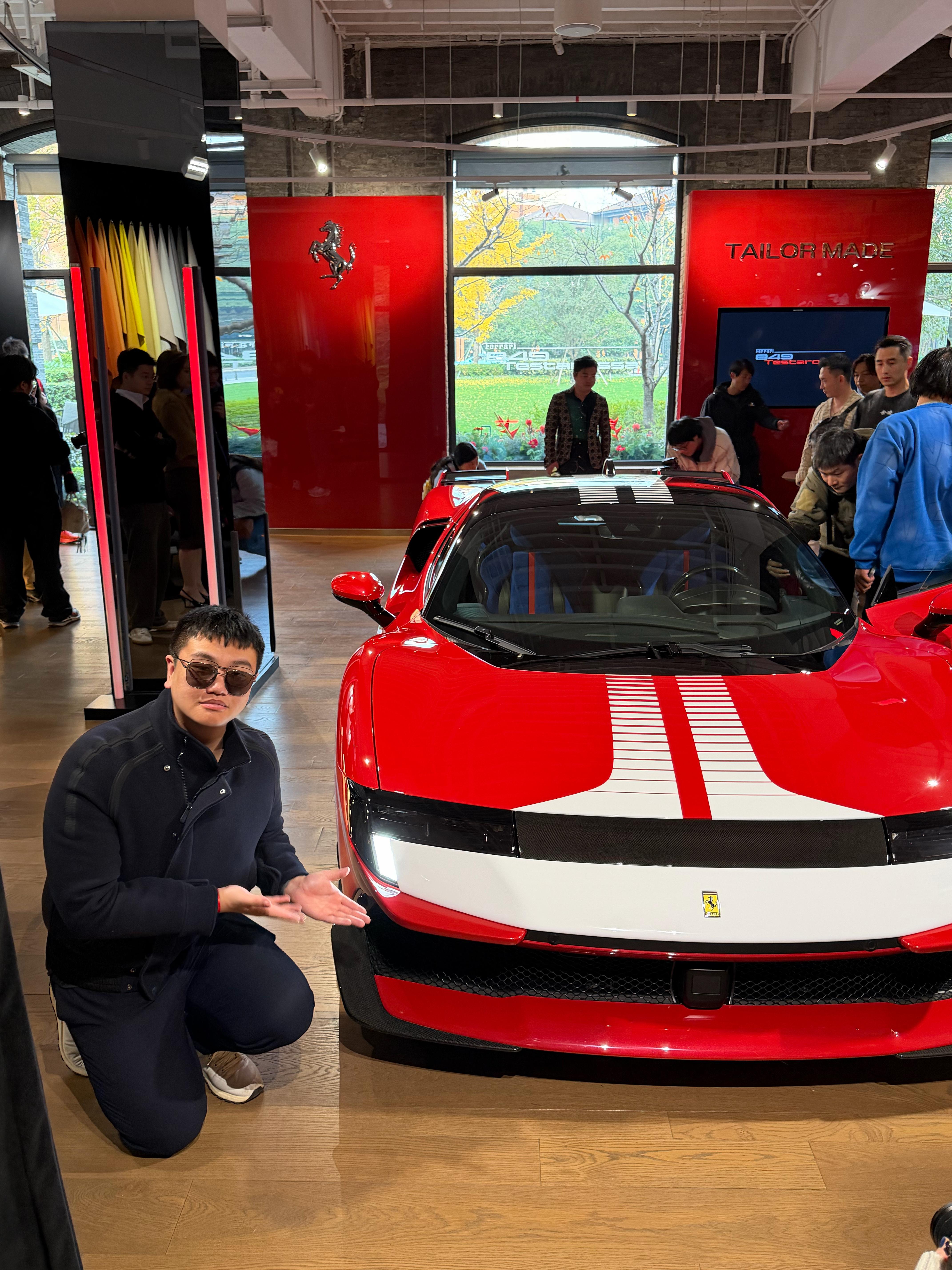 849Testarossa的更新，标志着法拉利全系产品都进入了新的设计语言时代