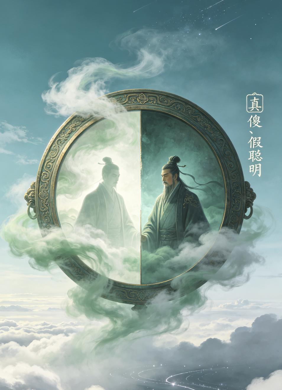 “真傻的人都在装聪明，假聪明的人都在装傻”从道家讲，这世上最难辨的，不是善恶，