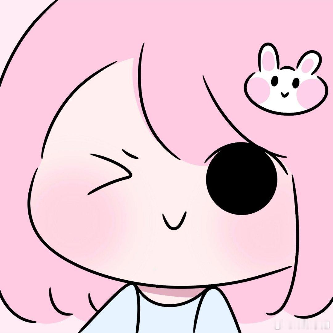 可爱漫画头像。​​​