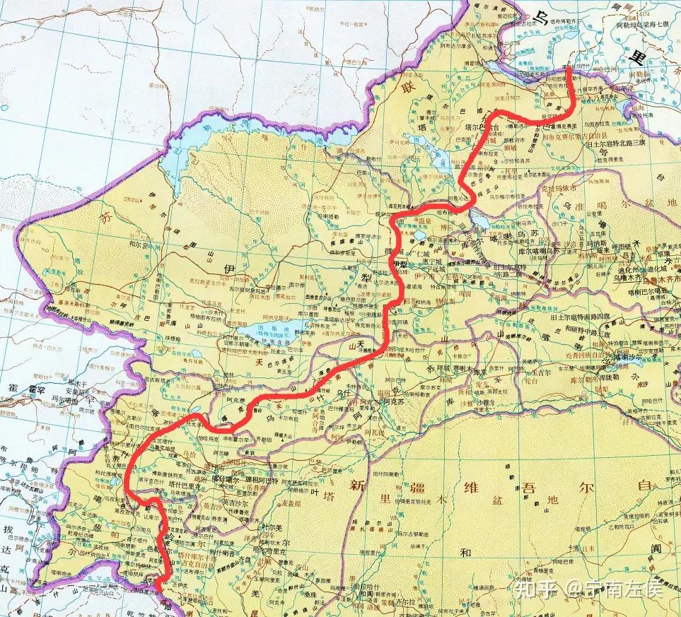 为什么中国在帕米尔高原附近的国境线是虚线?