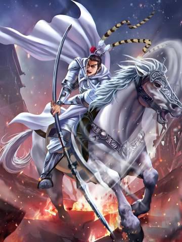 武学宗师周侗，十大弟子排名。第十位：汤怀兵器：钩镰枪长七尺二寸，枪头带月牙