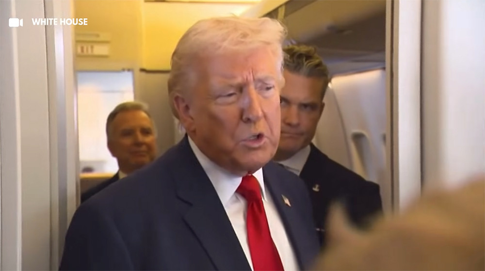 #特朗普称没迹象表明俄罗斯支持伊朗#【俄罗斯在帮伊朗？特朗普：完全没有任何迹象