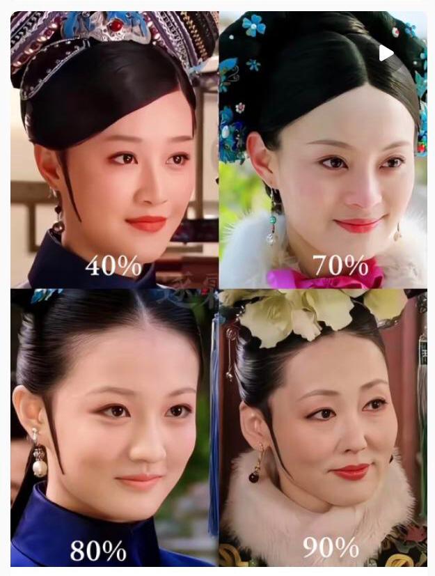 不得不说《甄嬛传》真有点玄学，就这个选角就很绝，原著里也说甄母其实是最像纯元