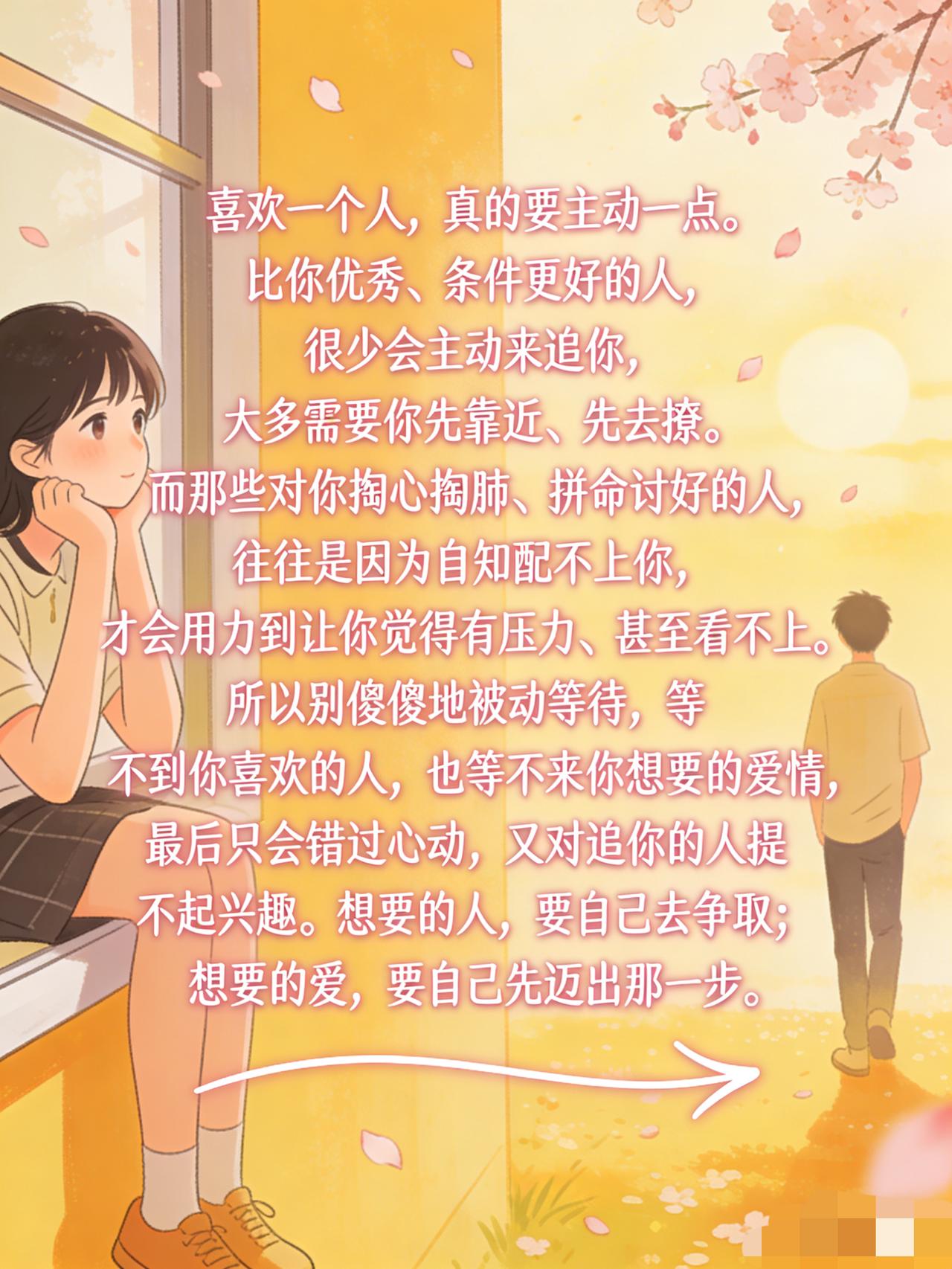 别再傻等爱情了你等来的，从来都不是你想要的。那些比你优秀、条件比你好的