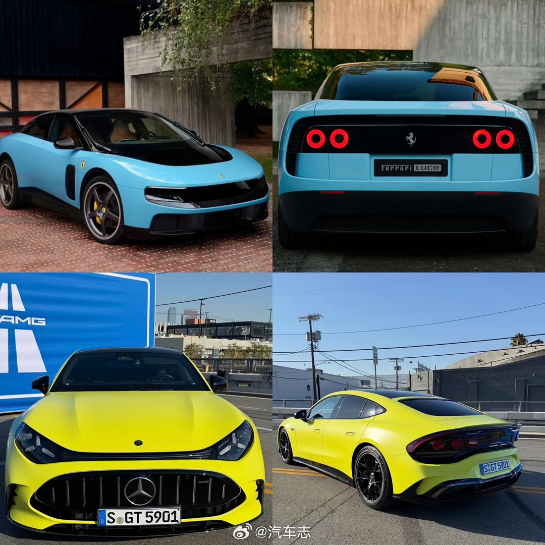 都是好朋友法拉利史上首款电动车亮相