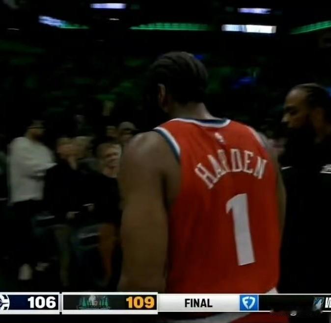 祝贺哈登！里德谈哈登：“哈登达成了纪录，祝贺他。”“但是。”“我们拿