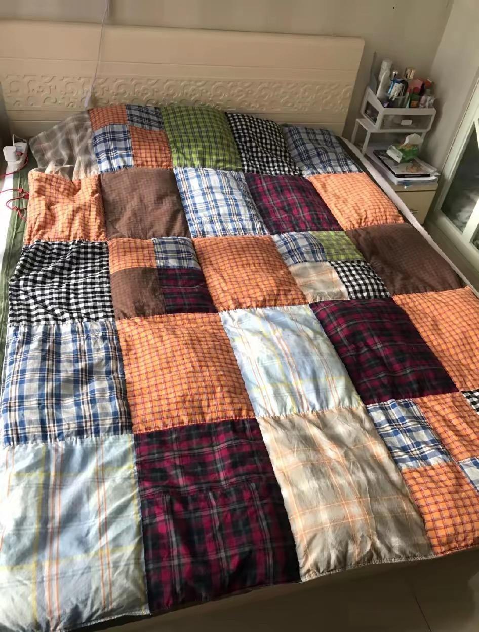 婆婆给做的羽绒被