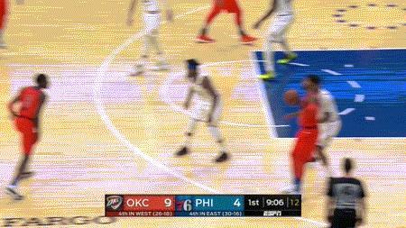 乔治生涯至今最帅的一次运球。脚踝终结者训练营