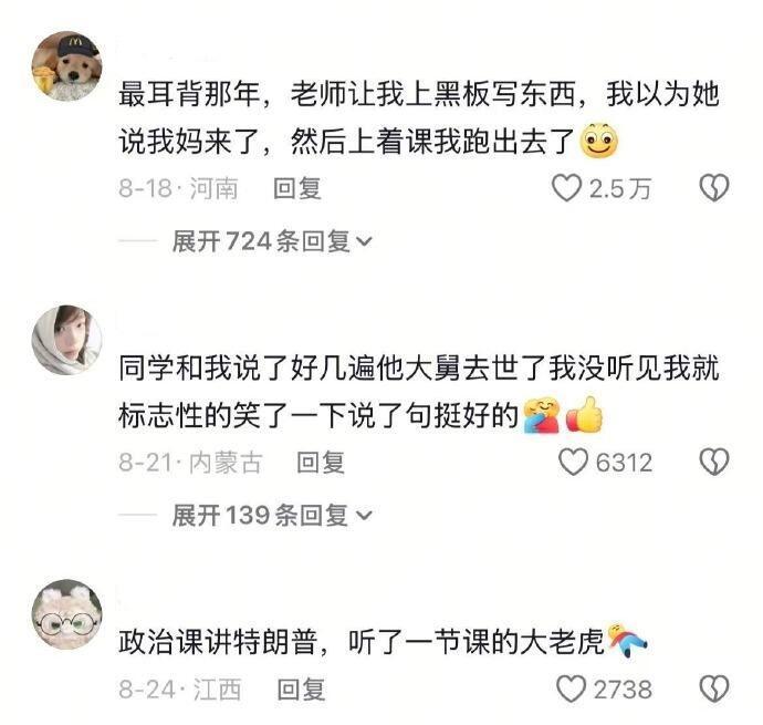 最耳背的那些年你都干了啥