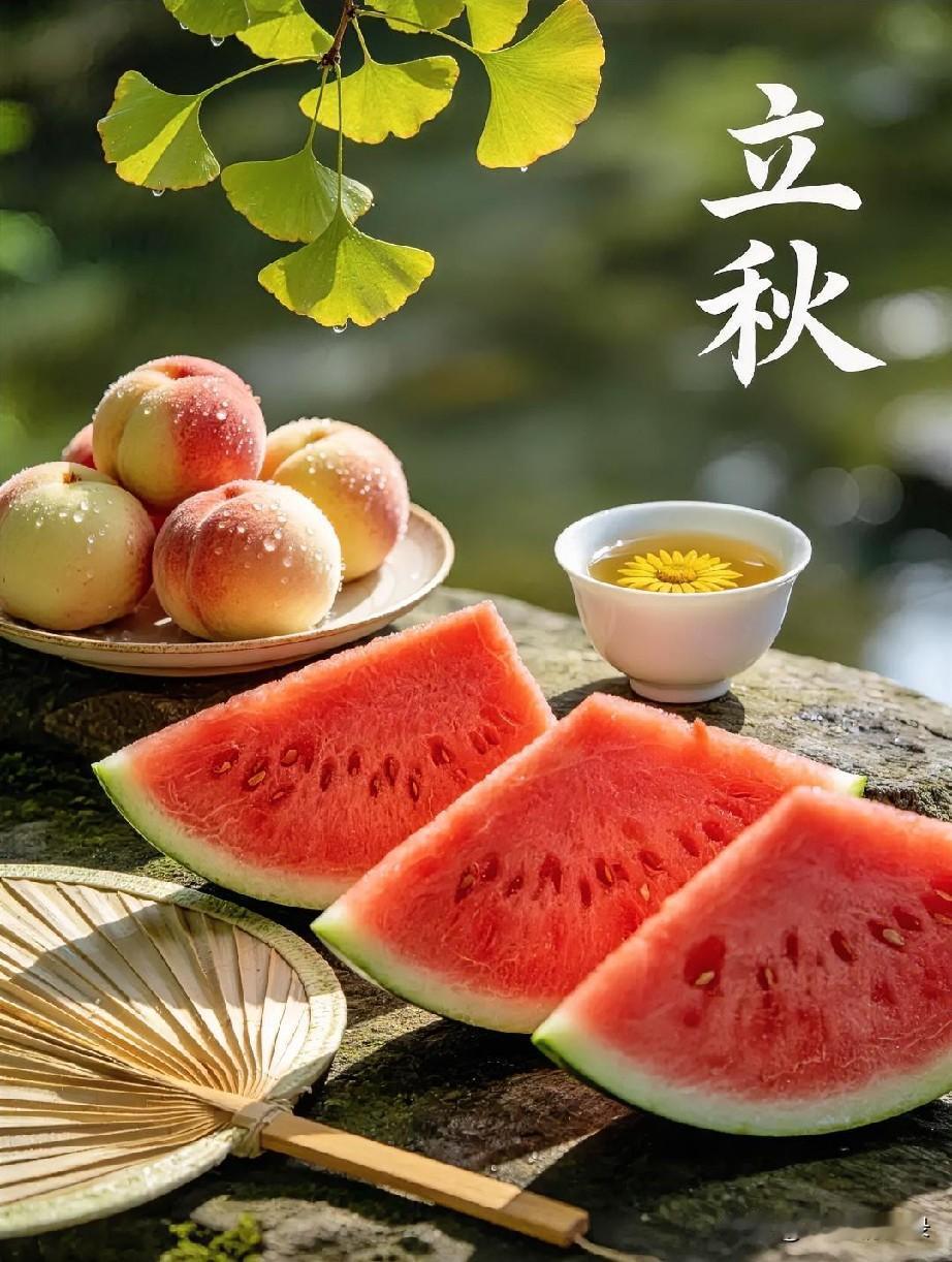 立秋至，暑气收。少几分浮躁，多几分沉静，守好内心安宁，静待岁月缓缓！《浣溪沙