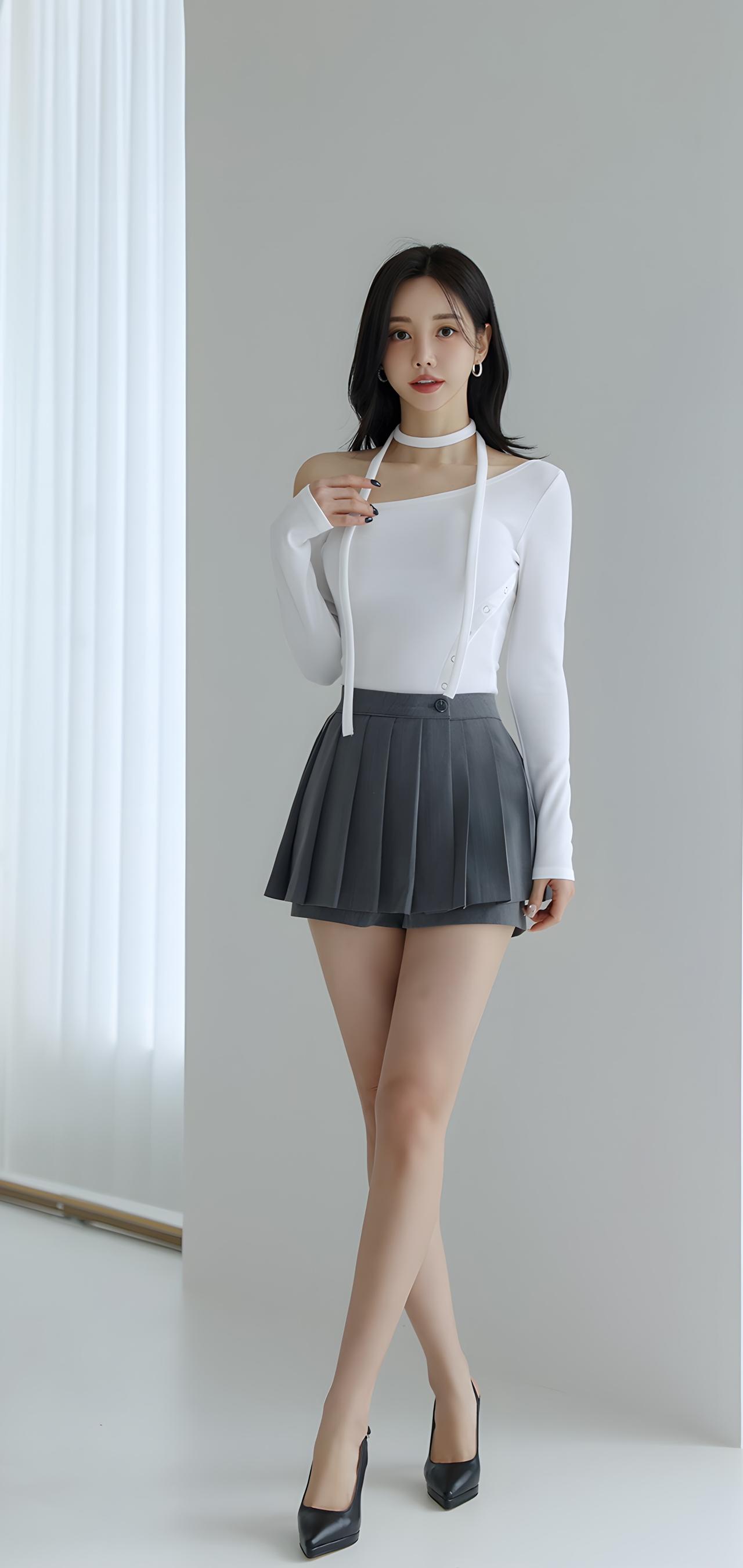 优雅气质穿搭，黑白配时尚大方！