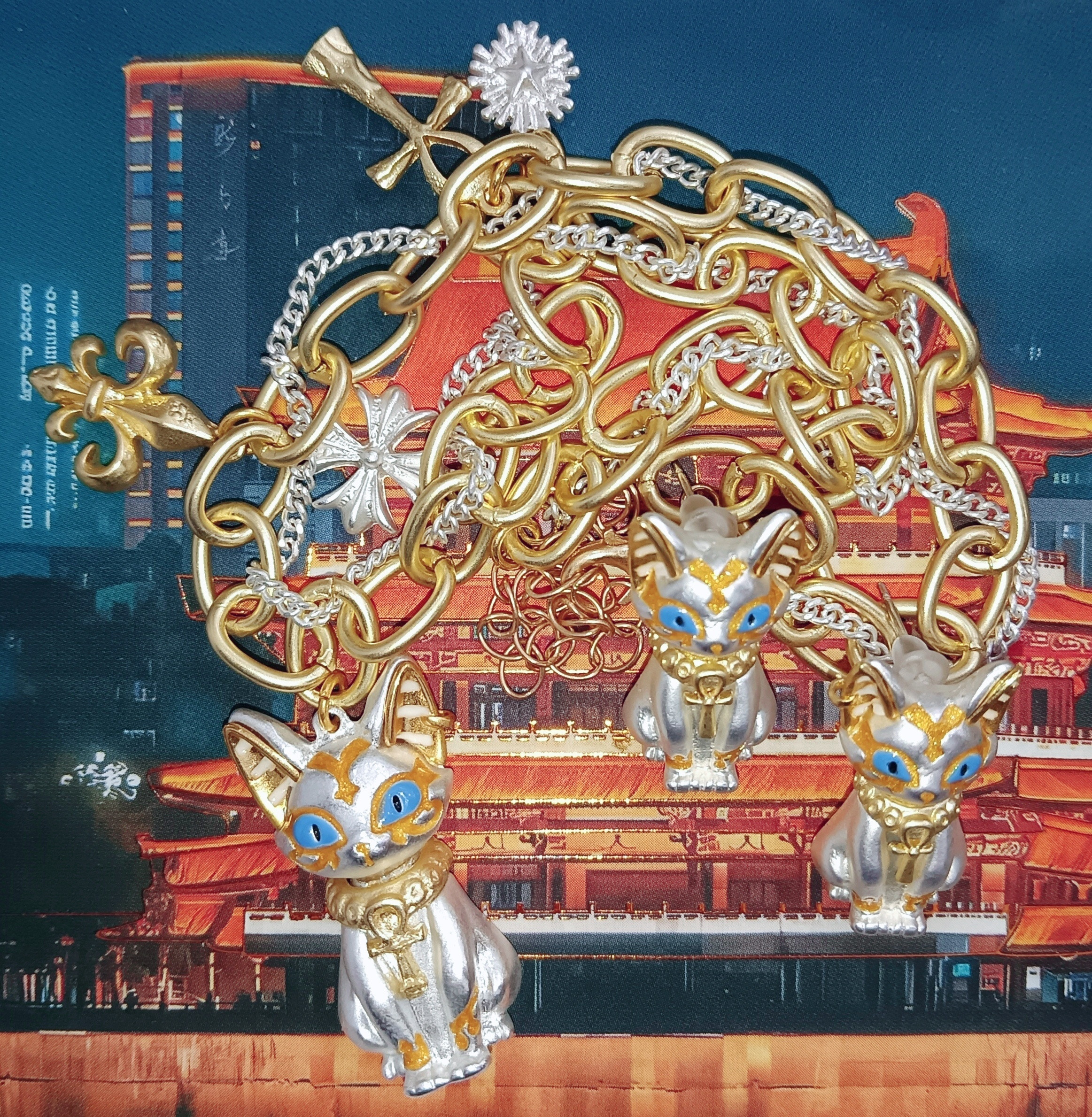 手握猫猫头，万事皆不愁周一快乐猫猫图