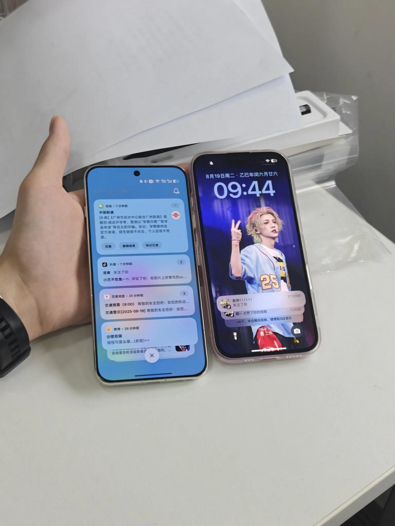 OPPO的堆叠通知有没苹果好用吗...苹果的通知可以堆叠在下面，也能选择展开至