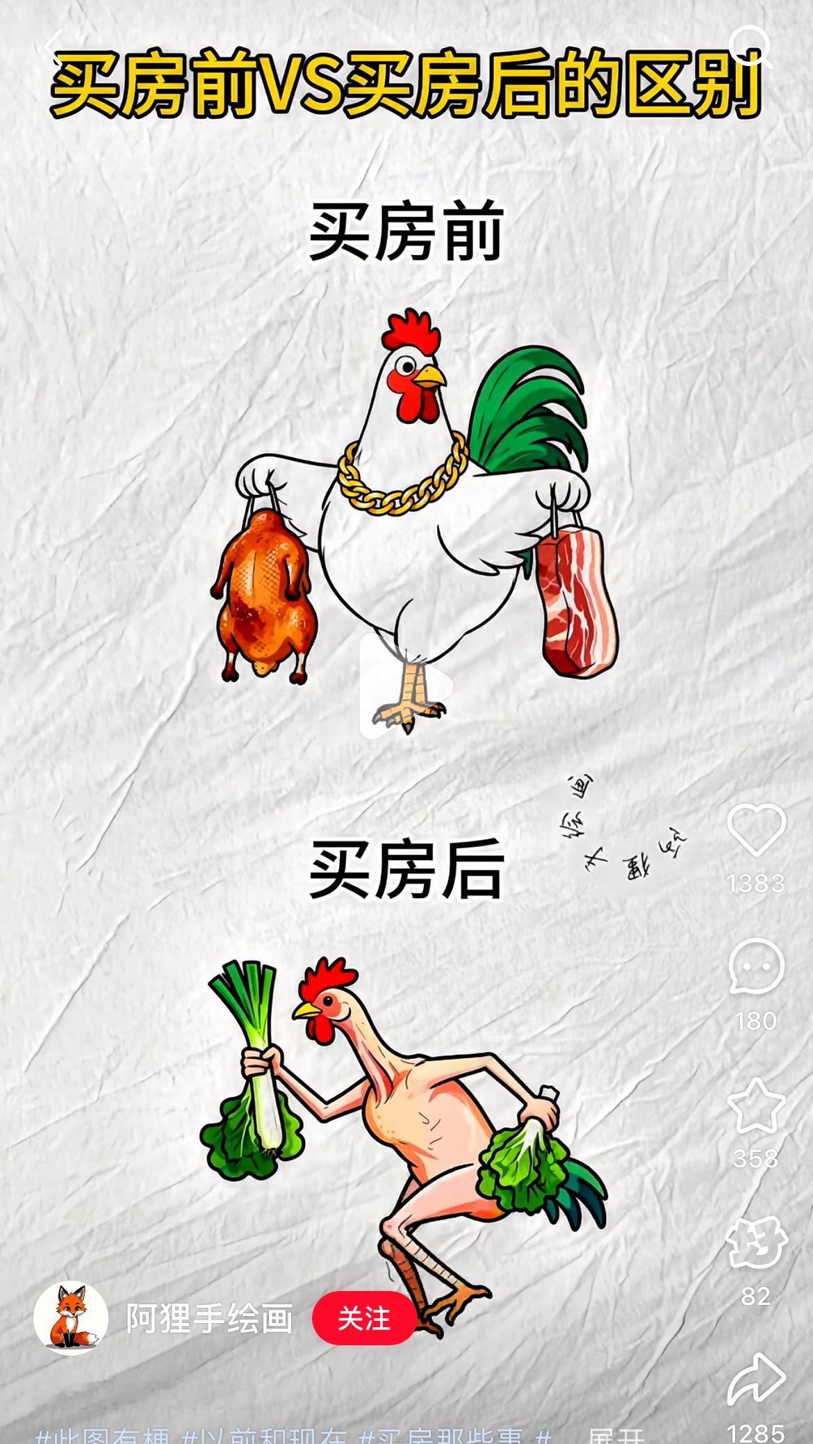 我到今天才明白，什么叫贷款买房。你贷款30年买了一套房子，就相当于你买了两套房