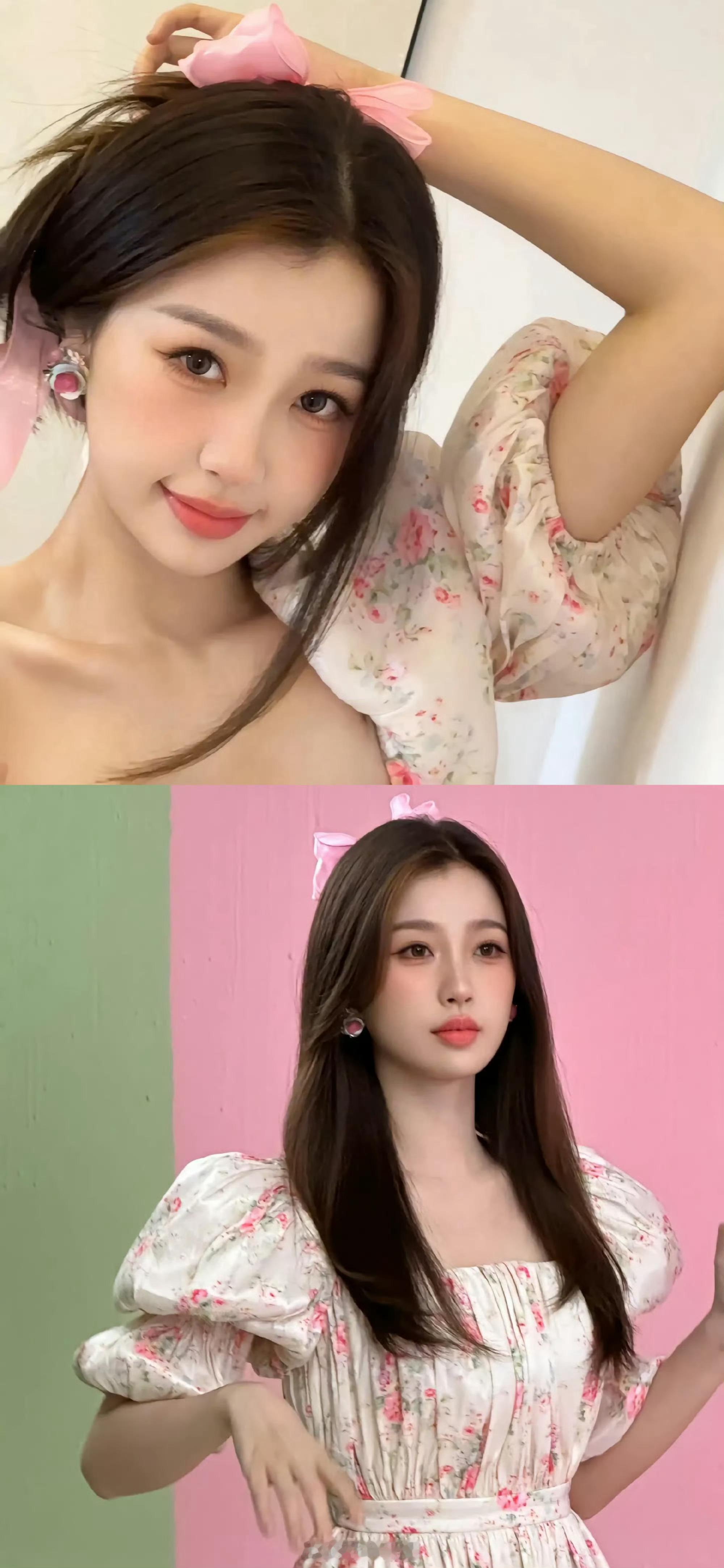 虞书欣真的很喜欢这个头像了，考古了一下，是舒心23年的造型！​​​