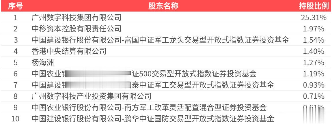 海格通信(002465.SZ): 2025年中报净利润为251.38万元