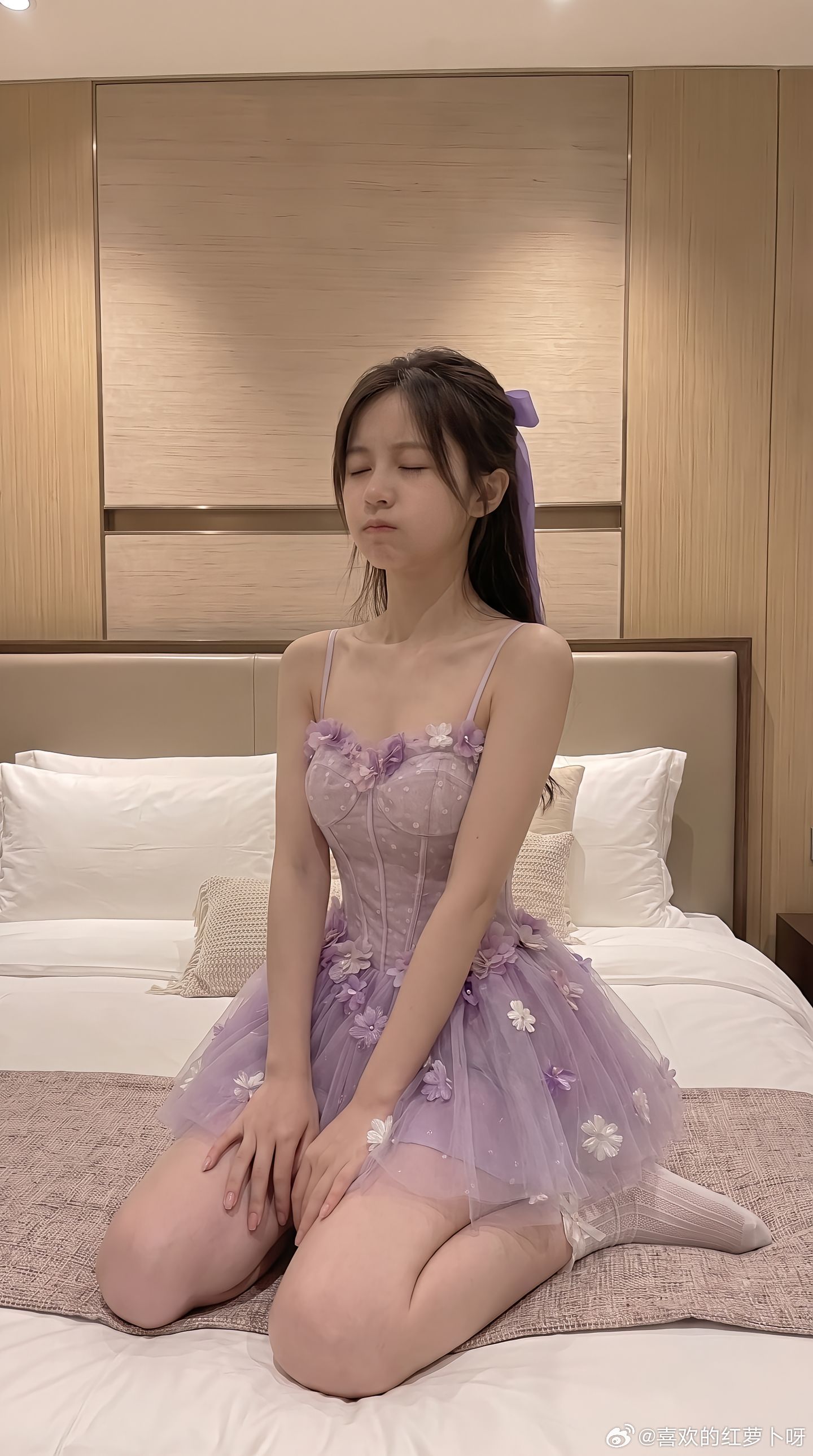 紫色果然不是落魄行能驾驭的！