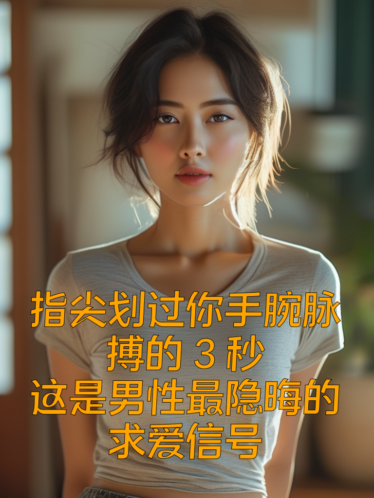 指尖划过你手腕脉搏的3秒：这是男性最隐晦的求爱信号