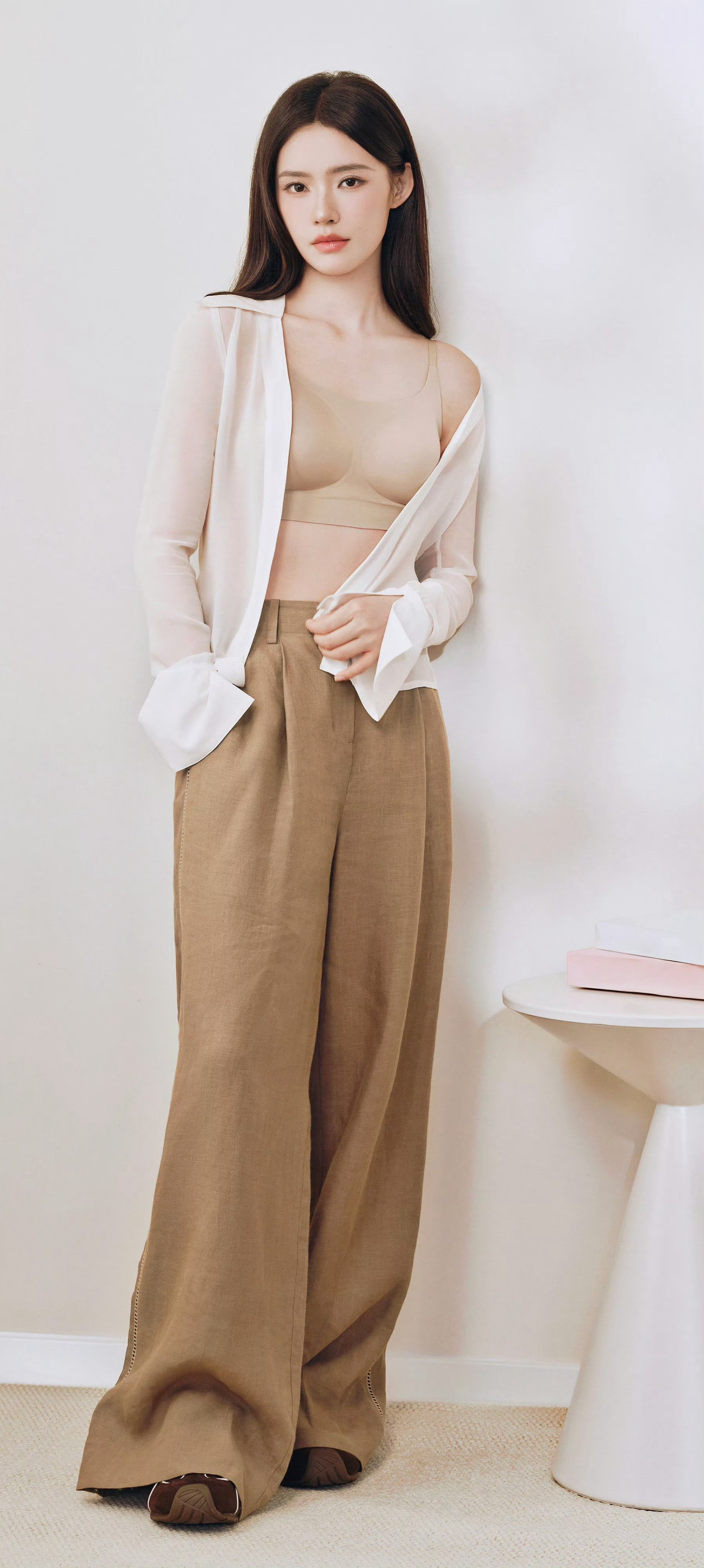 林允x内衣代言宣传照