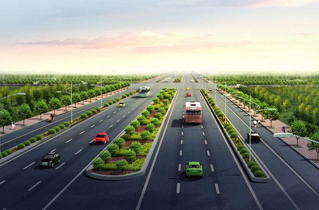 郑州市京港澳高速辅道(陇海快速路--新龙路)工程！本工程位于郑州市郑东新区东部