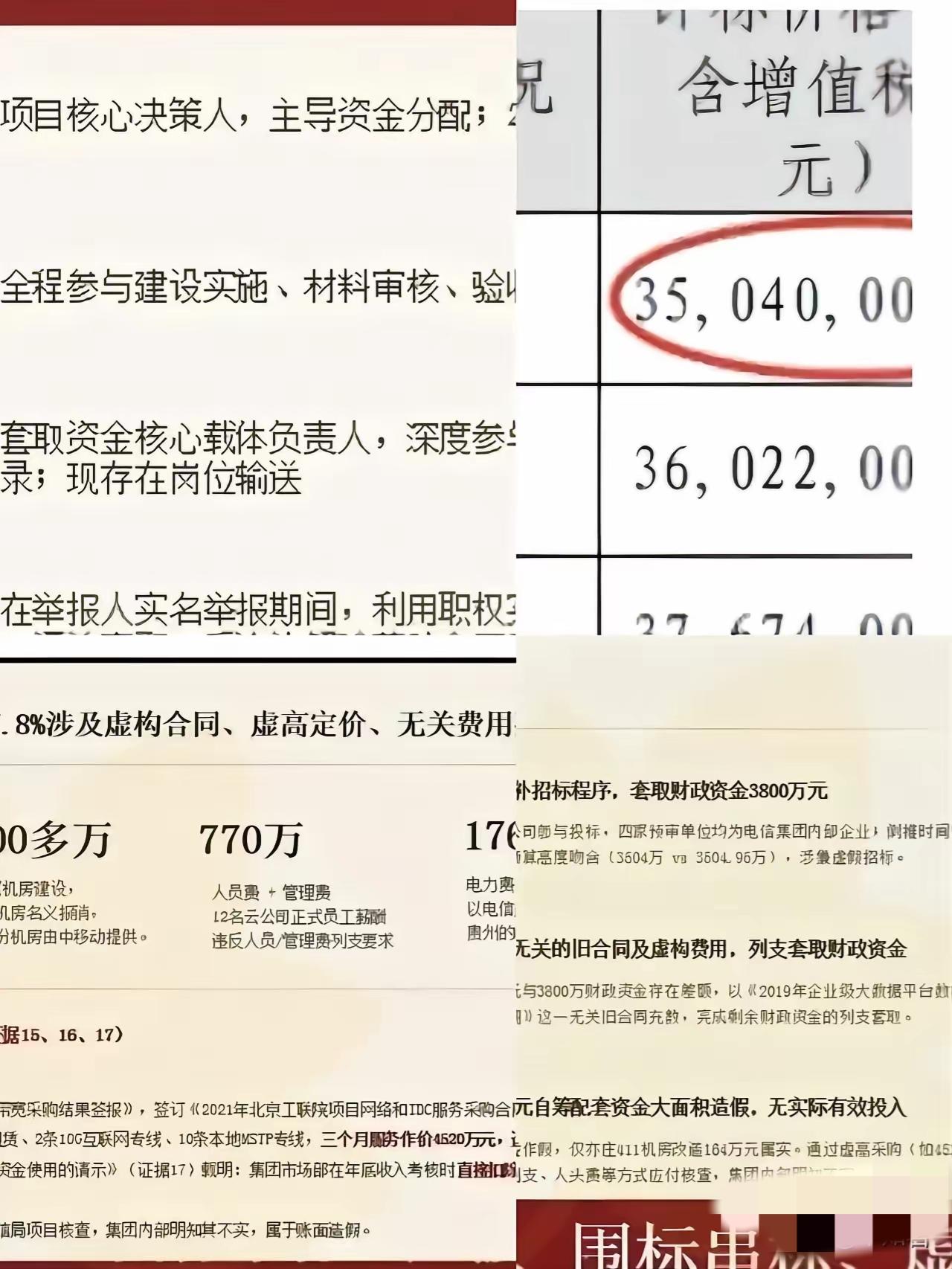 10月4日，清华毕业原中国电信员工郑季衍，把一封实名举报信甩了出来，冲的是