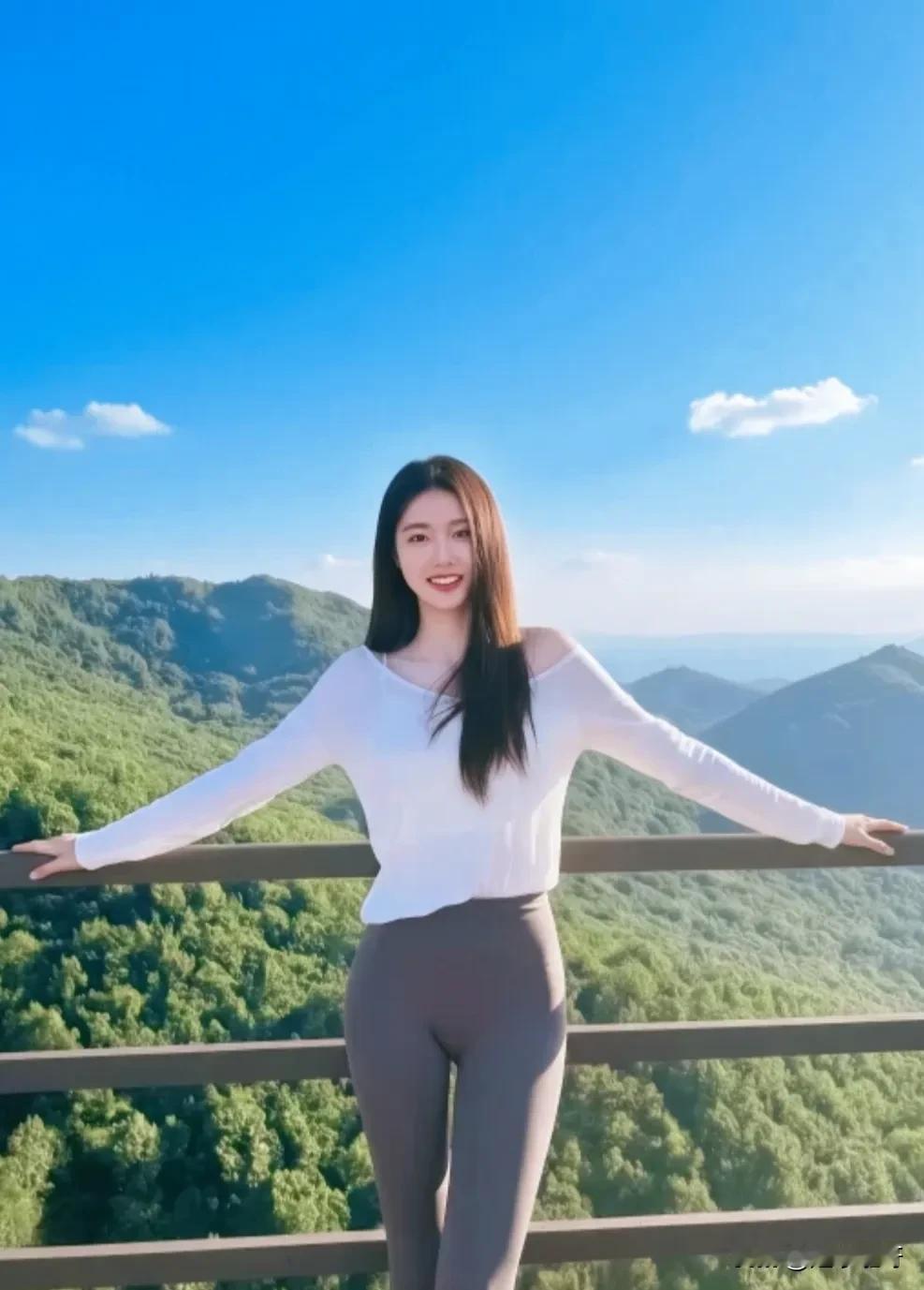 和大山一起合个影