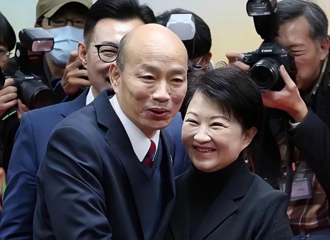 2028“韩卢配”还是“卢韩配”？台媒今天爆了个消息，说韩国瑜和卢秀燕已经决