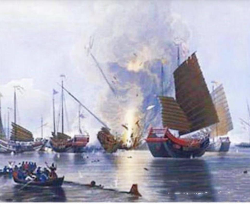 1840年6月，英国“东方远征军”抵达广东海面。这支军队有多少人？战舰16艘