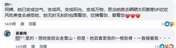 大S妈妈，再次透露新消息！5月19日下午，大S的妈妈在社交平台与网友互动时再次