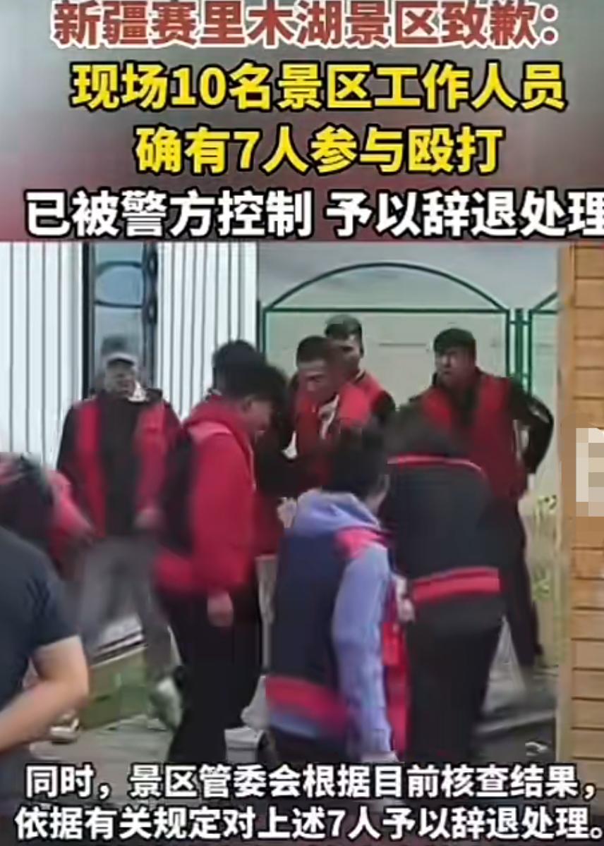 赛里木湖景区打游客事件，更多细节流出被打者是位从事新疆环线业务的旅游领队，