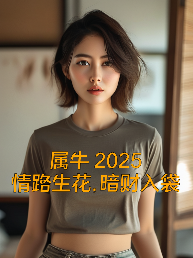 属牛2025：情路生花，暗财入袋