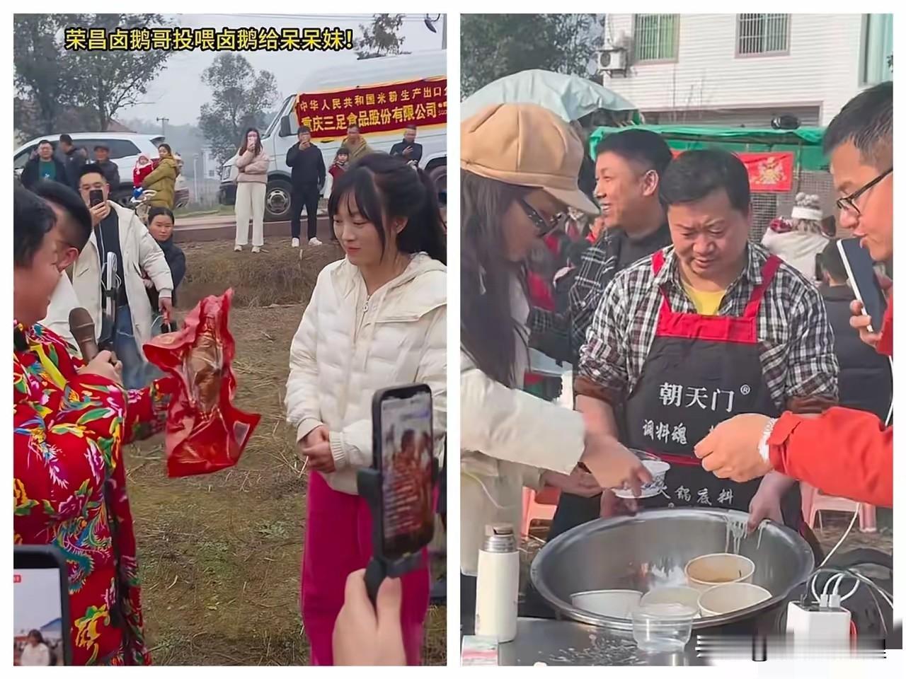 呆呆家这场杀猪宴，真把“人情世故”这四个字演活了。现场去了那么多网红，一个个