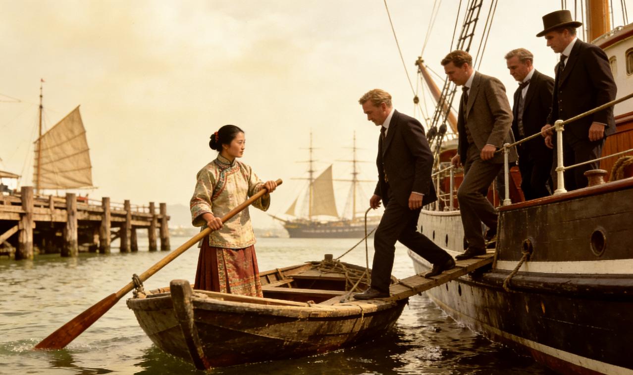 一个香港咸水妹的故事（下）。广东花县地方有一个乡下人，姓恽（读音同“运”），