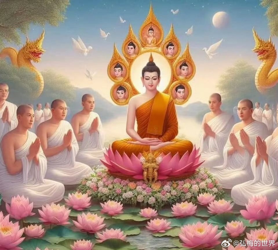 佛说：恭敬与谦让，知足并感恩，及时闻教法，是为最吉祥！