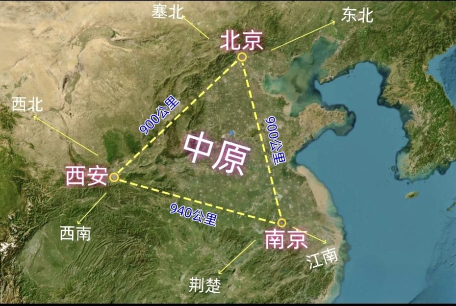 分享今天的感受不怕大家笑话！没看到网友这张图的时候，我真的对“中原”具体位置在哪
