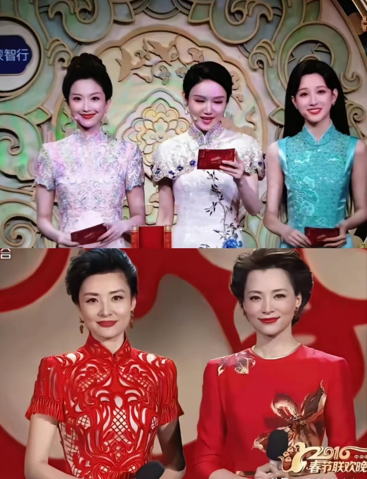 同样是主持人！你们觉得哪个主持得好！上图的好？还是下图的好？