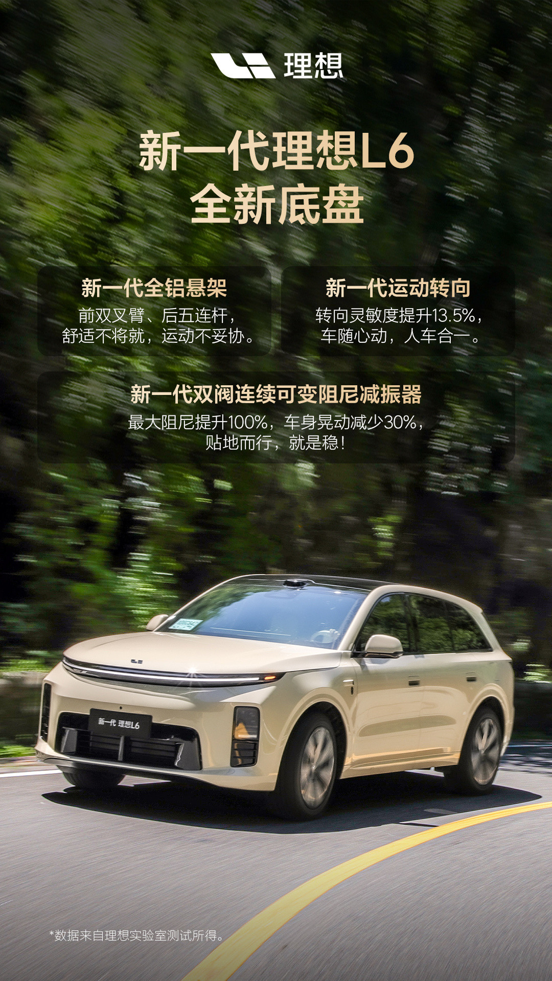 理想L6终于开始卷底盘了？过去买理想L6的用户，给出的评价很有代表性：空间、舒适