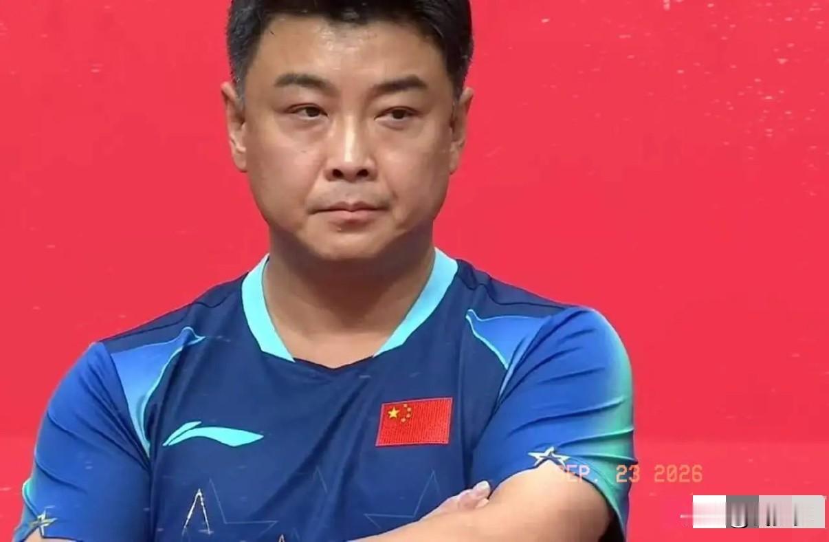 王楚钦3:2险胜林昀儒，为国乒男团拿下首分的时候！大家注意到王皓指导的表情了吗？