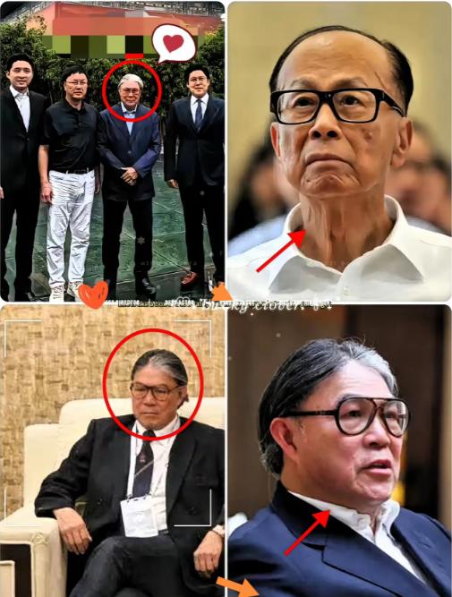 .李嘉诚有钱也不行9·3阅兵观礼台上霍震霆这样的爱国商人才能，这说明了钱买不