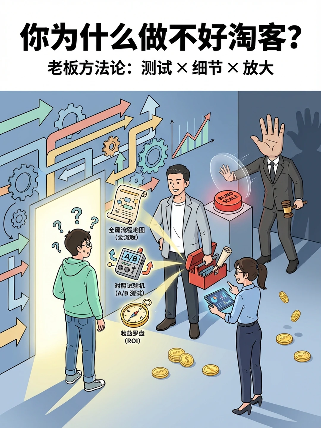 为什么有的老板做不好淘客？