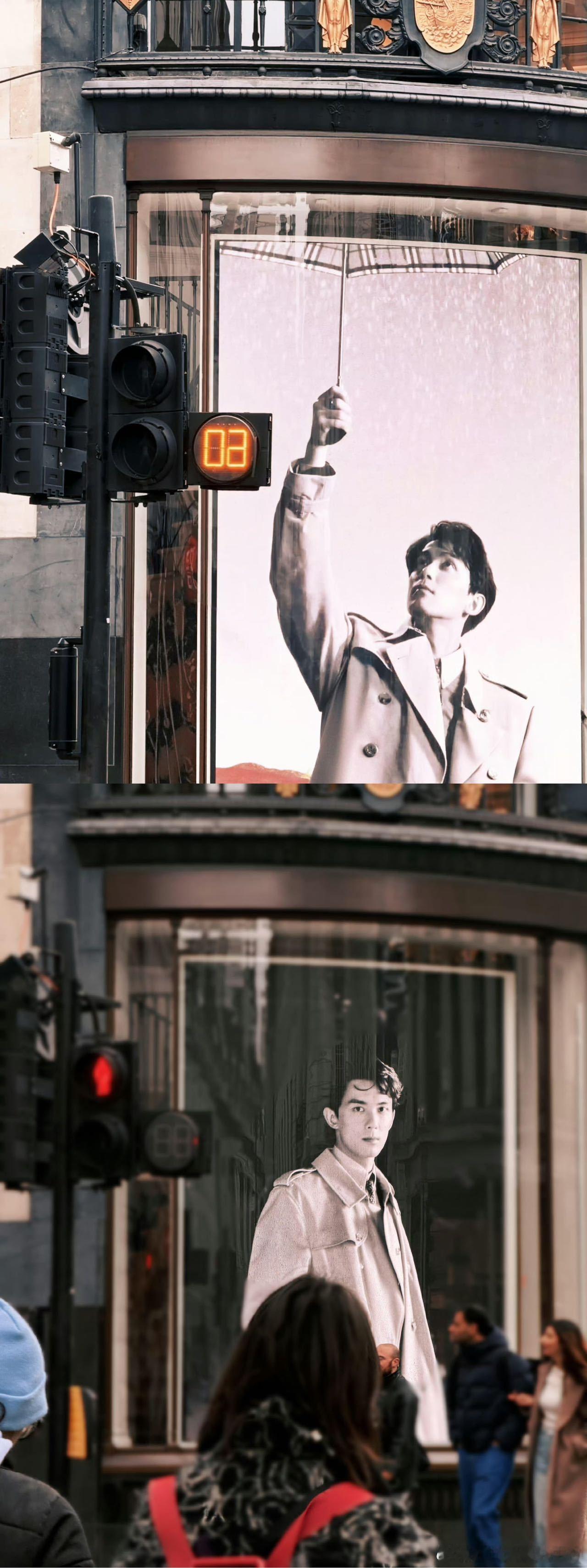 吴磊的商业价值好顶🆙自从Burberry官宣他为代言人，品牌收益持续增长，大中