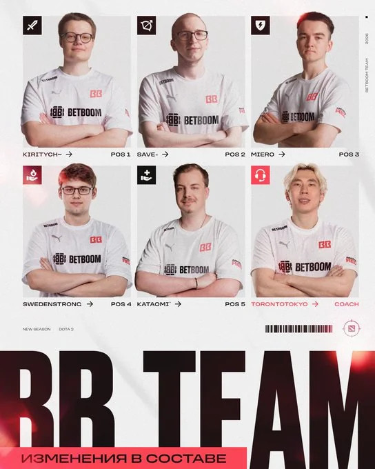 DOTA2BB战队新阵容确认，有趣的是，四号位Save将改打二号位👌H