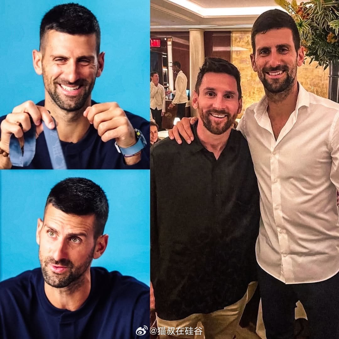 两头山羊互吹。德约科维奇：“我在美国的一家餐厅遇到了梅西。他居然向我请教网球方面