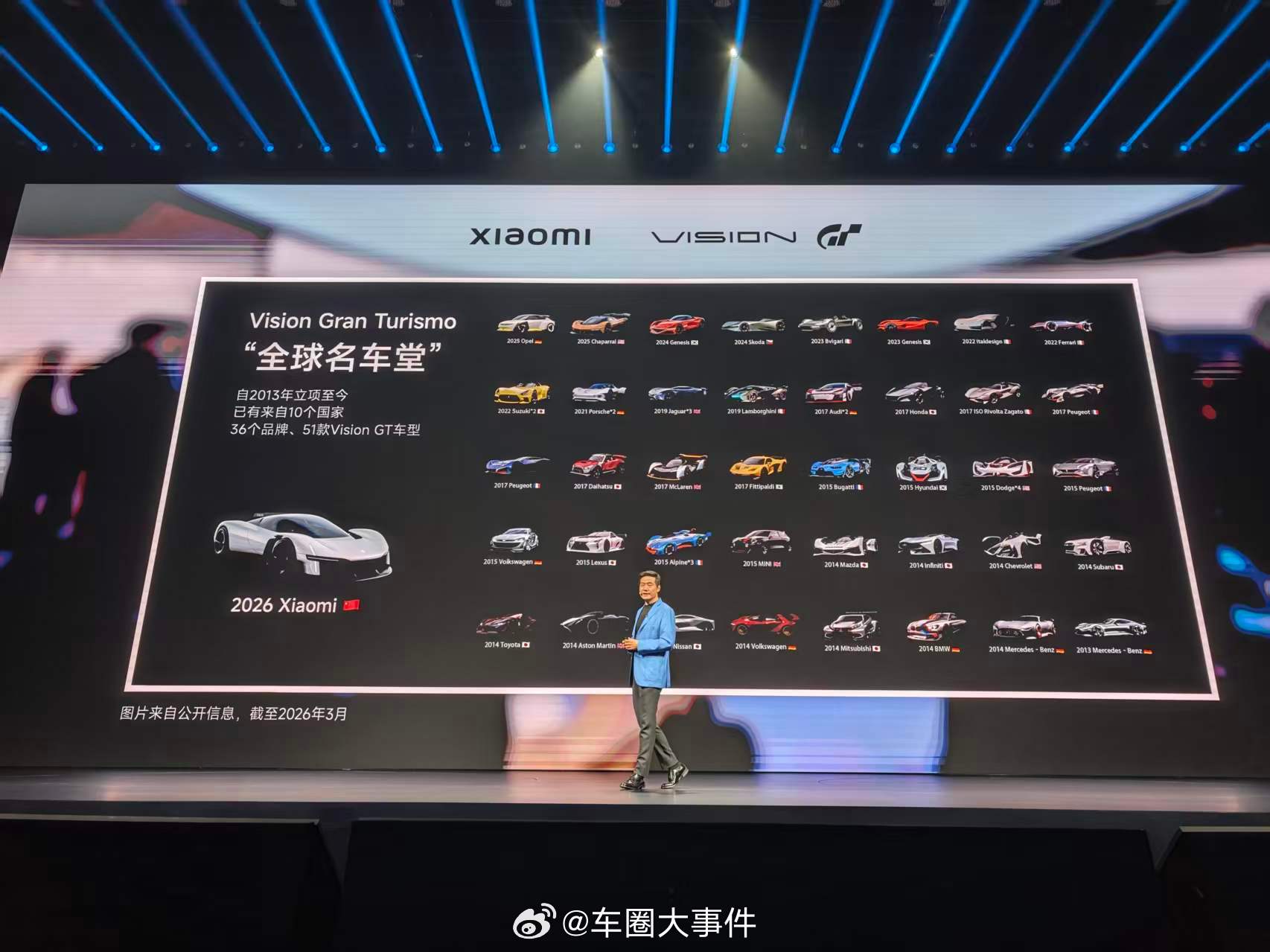 小米概念车将于北京车展亮相小米VisionGranTurismo概念车确认