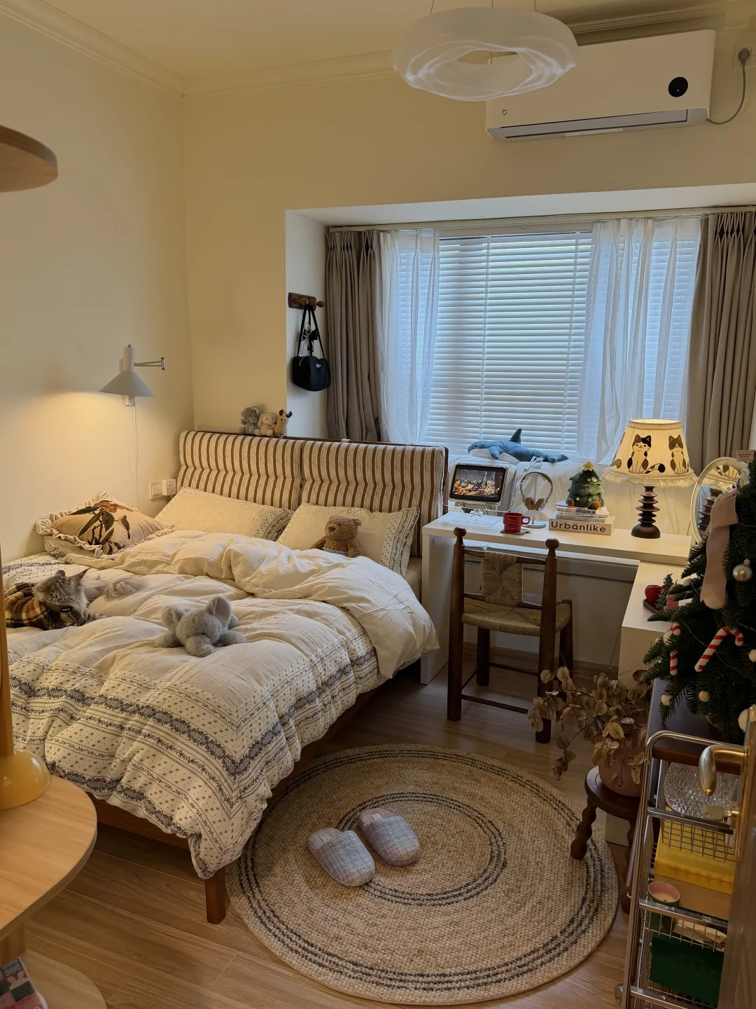 8㎡小房间里的冬天❄️好惬意